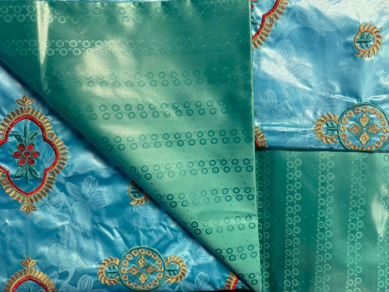 2 TONS - Bleu Turquoise & Vert Turquoise 4M