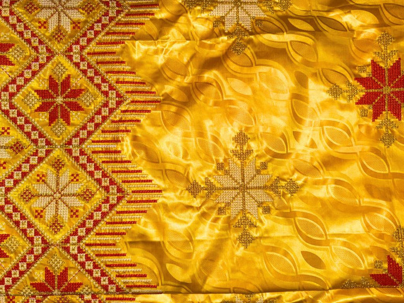 GETZNER Brodé - Jaune Or