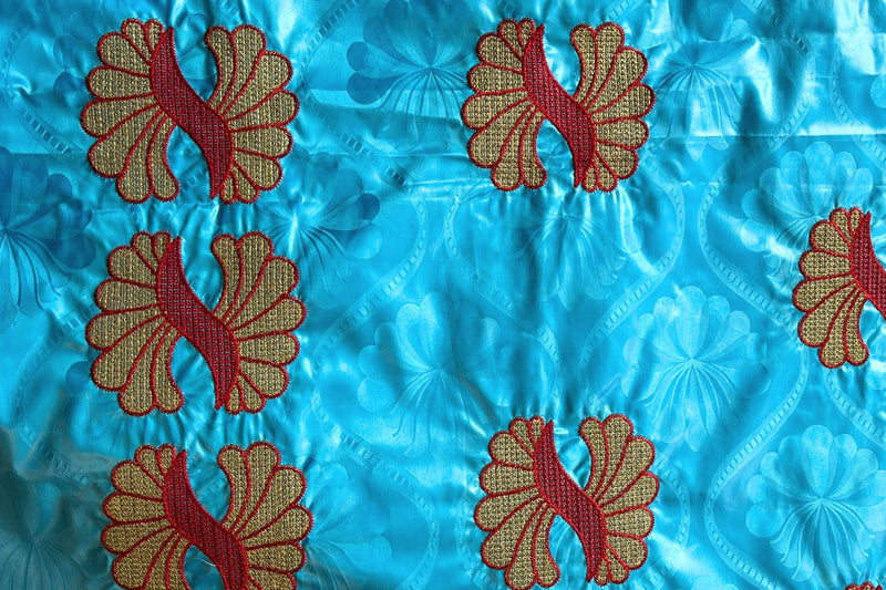 GETZNER Embroidered - Turquoise 2