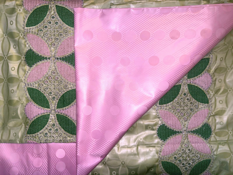 2 TONS - Vert Ciment & Rose Poudré 4M